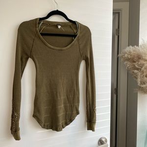 Free People Thermal - Olive